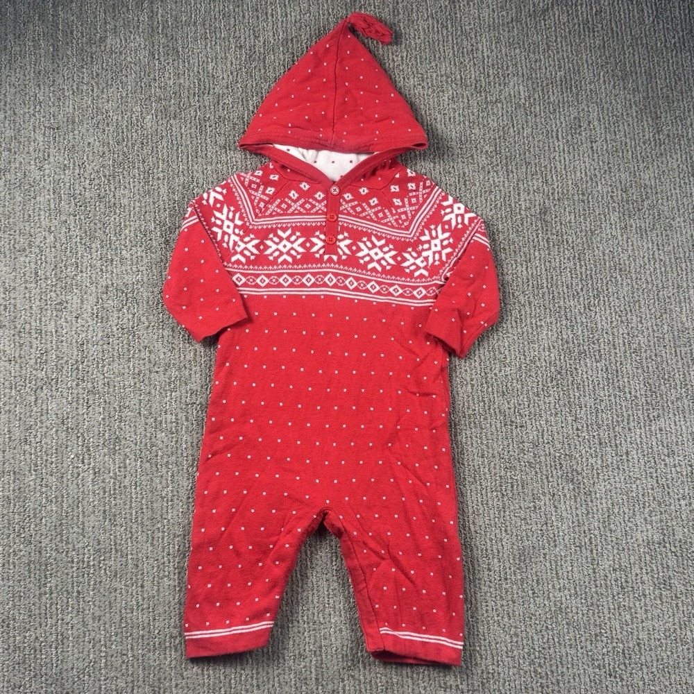 Hanna Andersoon Infant 70 US 6-12 Mo Heritage Sweater Romper Nordic Fair Isle